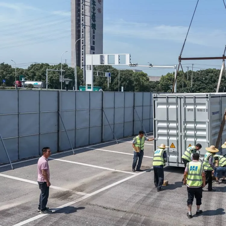 Installing solar panels in container houses